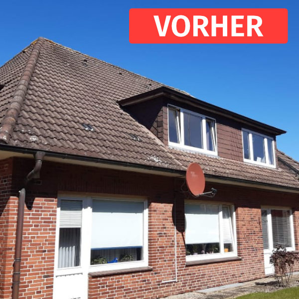 Dach vor der Dachbeschichtung Salzwedel